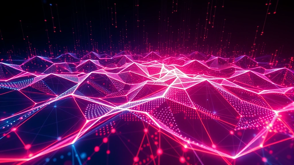 Digital visualization of quantum computing threat landscape, abstract geometric patterns representing encryption algorithms, futuristic cybersecurity concept art, no text or technical notation visible