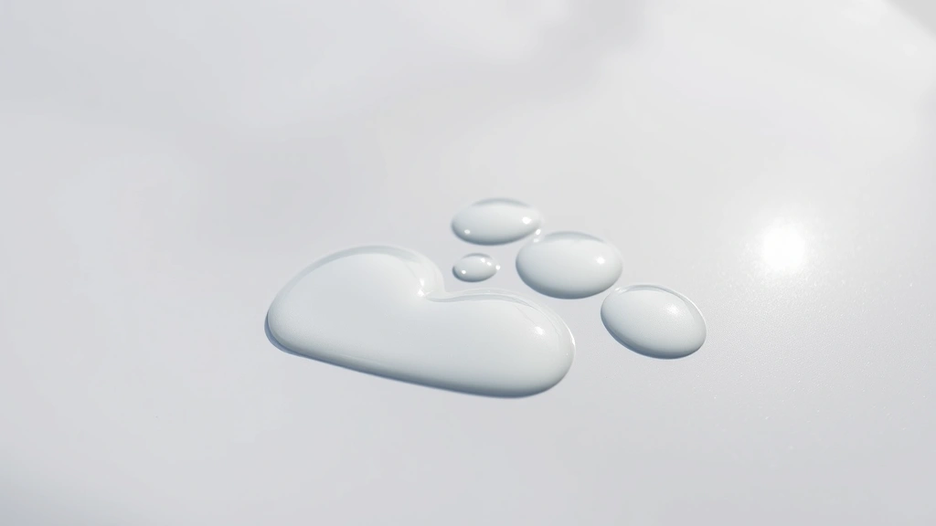 Close-up of water beading on freshly coated vehicle hood surface, perfect hydrophobic effect with water droplets forming spheres, sunlight reflecting off protected paint, clean automotive finish