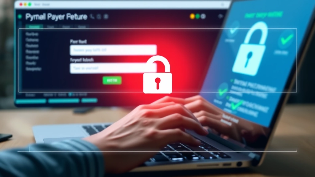 Person entering payment information on encrypted website with visible HTTPS lock icon, hands typing on keyboard, modern secure digital interface with green checkmark symbols indicating verified security